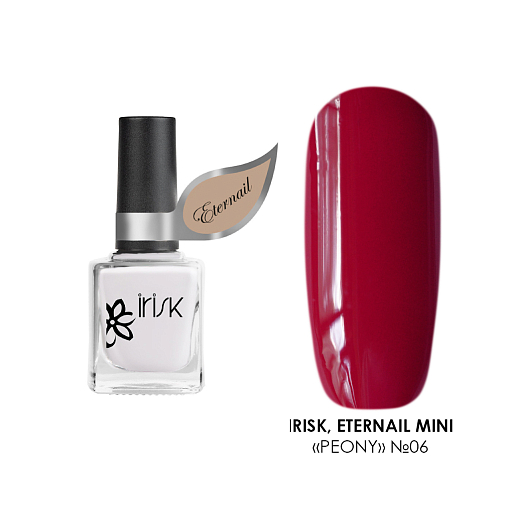 Irisk, Eternail mini Peony - лак на гелевой основе (06 Leila), 8 мл