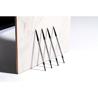 Микс набор №42 ультратонкий карандаш для бровей Ultra thin (№02, 03), хелпер для ресниц 3в1
