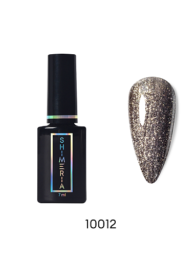 RuNail, набор №160 гель-лак с фольгированным сиянием Shimeria Lurex (7 оттенков по 7 мл)