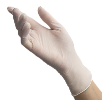 Benovy, Nitrile Chlorinated - перчатки нитриловые (белые, M), 100 пар
