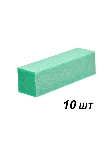 Набор, баф Slim "Классик" зеленый (SB4GR), 10 шт