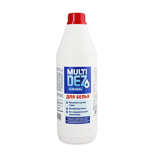 МультиДез, Тефлекс для стирки и дезинфекции белья, 1 л