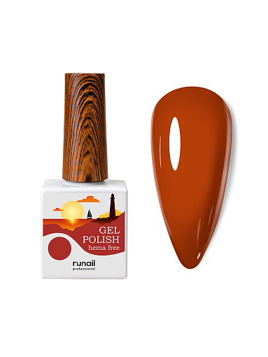 RuNail, Gel polish hema free - гипоаллергенный гель-лак №10045, 10 мл
