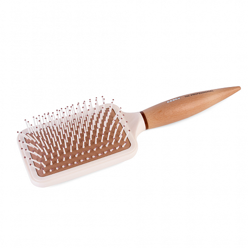 TNL, Pure Touch - массажная расческа для длинных волос (прямоугольная, 255x85 мм)