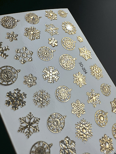 Anna Tkacheva, объемный слайдер-дизайн 3D204 (gold)