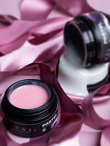 TNL, Pastel - жесткий гель для наращивания с шиммером №10 (розовый ангел), 30 мл