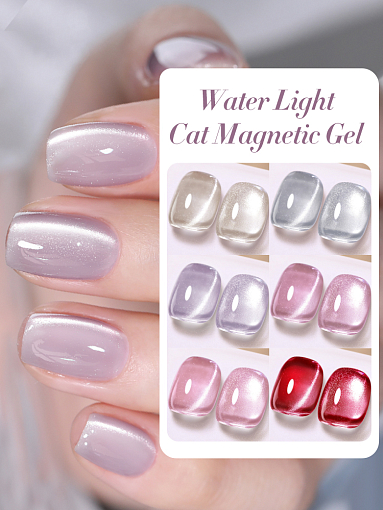 Born Pretty, Water Light Cat Magnetic Gel- магнитный гель-лак кошачий глаз WL-01, 10 мл