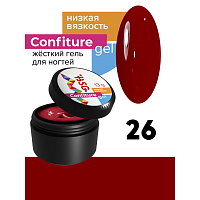 BSG, Confiture - жёсткий гель для наращивания №26 (низкая вязкость), 13 гр