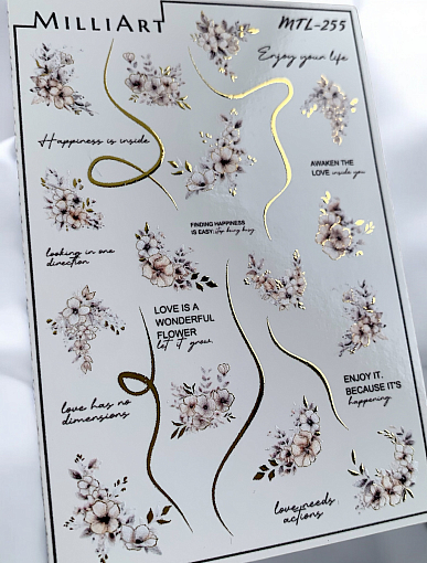 Anna Tkacheva, слайдер-дизайн MilliArt металлик MTL-255