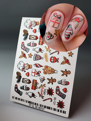 Anna Tkacheva, 3D хрустальный слайдер 3D727 (crystal)