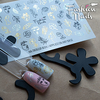 Fashion Nails, слайдер-дизайн "Galaxy" №77