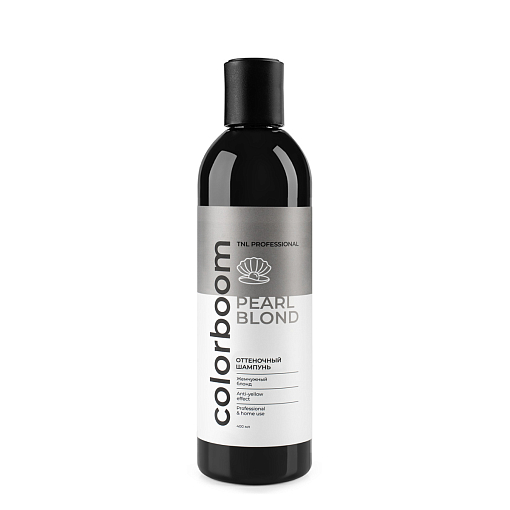 TNL, Color Boom Pearl Blond - оттеночный шампунь для жемчужного блонда, 400 мл