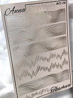 Anna Tkacheva, слайдер-дизайн MilliArt металлик MTL-276