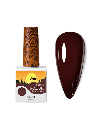 RuNail, Gel polish hema free - гипоаллергенный гель-лак №10054, 10 мл