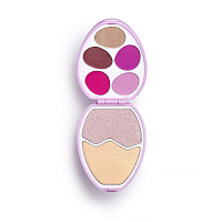 I HEART REVOLUTION, Face & Shadow Palette - палетка д/макияжа (Candy Egg)