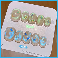 Born Pretty, Auroras Cat Magnetic Gel - светоотражающий гель-лак "кошачий глаз" AC-01 , 10 мл