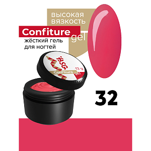 BSG, Confiture - жёсткий гель для наращивания №32 (высокая вязкость), 13 гр
