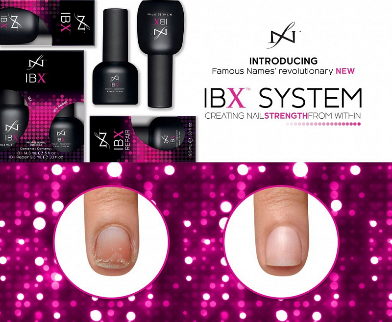 Укрепление ногтей системой IBX