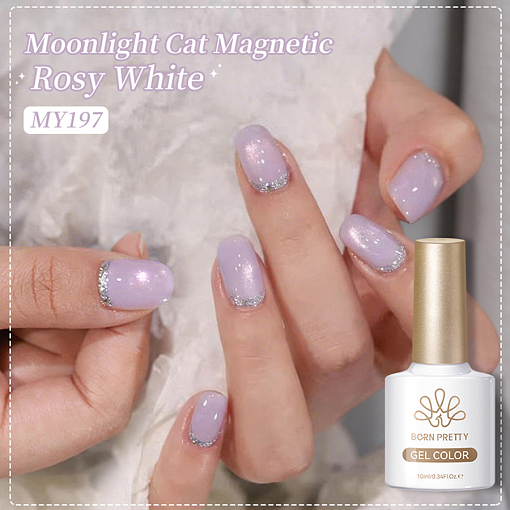 Born Pretty, Moonlight Cat Magnetic Gel - магнитный гель-лак "кошачий глаз" MY197, 10 мл