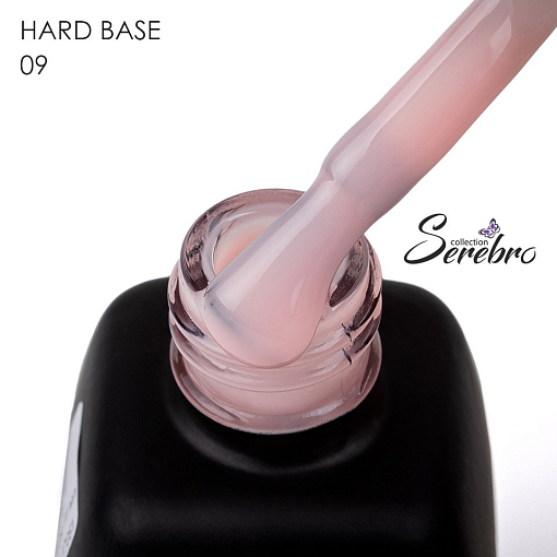 Serebro, Hard base - жесткая база для гель-лака №09, 11 мл