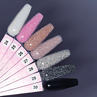 Irisk, ABC Limited collection - гель светоотражающий №25 (Reflective Ice Pink), 15 мл