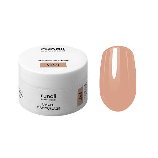 Runail, камуфлирующий УФ-гель №9971 (Какао), 15 гр
