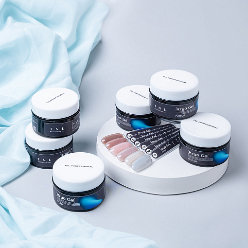 TNL, Kryo Gel - жесткий густой гель для наращивания №6 (шоколадный грильяж), 18 мл