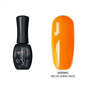 Serebro, гель-лак Neon shine (№06), 11 мл