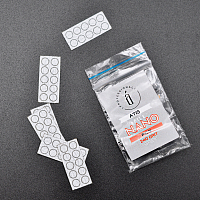 Atis, сменные файлы для педикюрного диска NanoPOD D5 (Gray, 240 грит), 60 шт