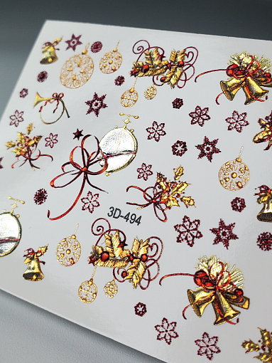 Anna Tkacheva, 3D хрустальный слайдер 3D494 (crystal)