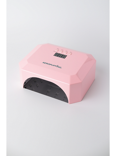 Aeropuffing, гибридный UV/LED аппарат для сушки ногтей "V5 Salon Nail Lamp" (Розовая), 54Вт