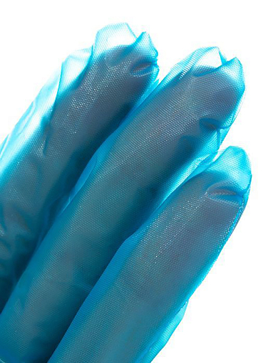 Archdale, перчатки для маникюриста из термопластичного эластомера (синие, размер L), 100 пар