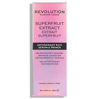 Revolution Skincare, Superfruit Extract - увлажняющая сыворотка-праймер с блеском
