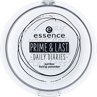 Essence, Prime & last -daily diaries - фиксирующая компактная пудра (т.01)