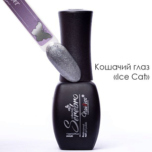 Serebro, Ice cat - гель-лак "Кошачий глаз", 11 мл