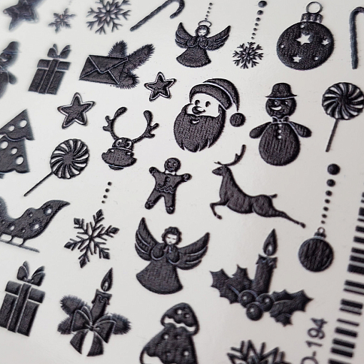 Anna Tkacheva, объемный слайдер 3D194 (черный)