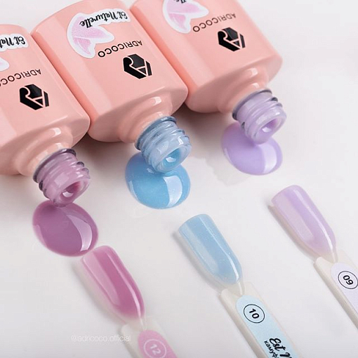 Adricoco, камуфлирующий гель-лак (Est Naturelle №12), 8 мл