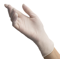 Benovy, Nitrile Chlorinated - перчатки нитриловые (белые, XS), 100 пар