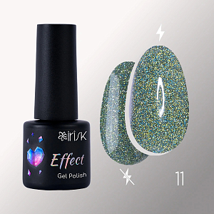 Irisk, Effect Gel Polish Reflective - светоотражающий гель-лак с эффектом №11, 5 мл
