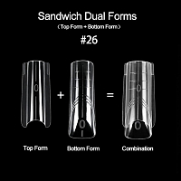 Верхние формы Sandwich №26, 280 шт