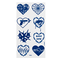 Irisk, набор №24 INK TATOO - тату реалистичная долговременная для тела, 2 шт