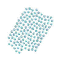 Irisk, Стразы полимерные голографические SS4 (11 Голубые), 100 шт.