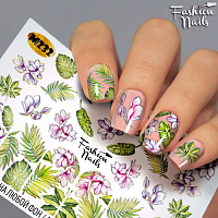 Fashion Nails, слайдер-дизайн "Metallic" №232