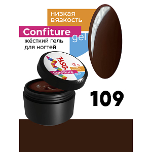 BSG, Confiture - жёсткий гель для наращивания №109 (низкая вязкость), 13 гр