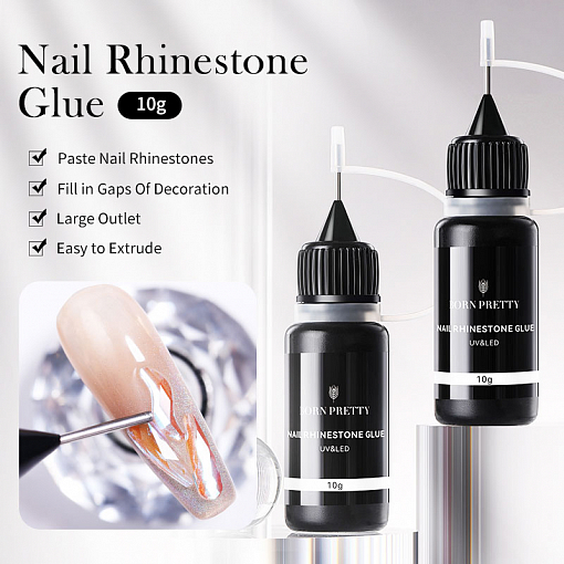 Born Pretty, Nail Rhinestone Glue - клей для декора (54338), 10 гр