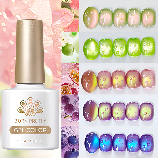 Born Pretty, Fruit Cat eye gel - магнитный гель-лак "кошачий глаз" MY296, 10 мл