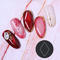 Трафареты для создания огранки "Драгоценный камень" (№3)