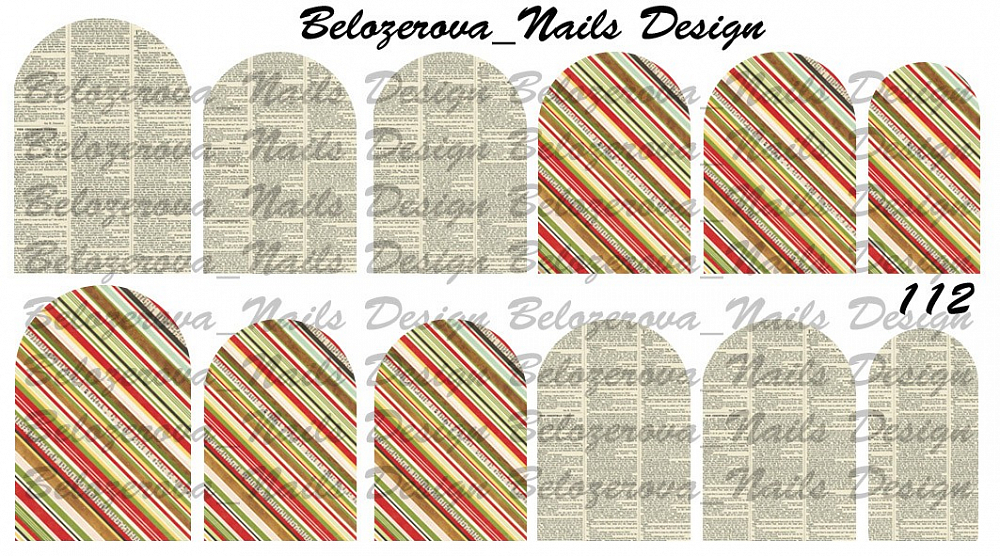 Слайдер-дизайн Belozerova Nails Design на прозрачной пленке (112)
