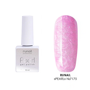 RuNail, PEARL гель-лак с жемчужным эффектом №7175, 10 мл