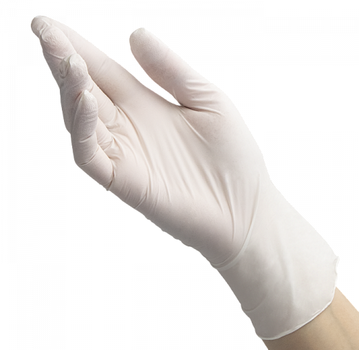 Benovy, Nitrile MultiColor - перчатки нитриловые (белые, M), 50 пар